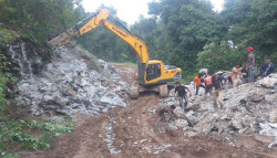 Three killed, one injured in Achham landslide 